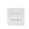 16AX250V 3Gang 2Way Light Switch high quality switch